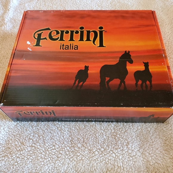 Black Leather Cowboy Boots - Picture 9 of 10